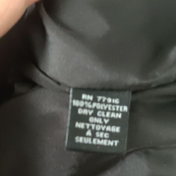 RACHEL Rachel Roy Black Textured Puffer Vest - Picture 7 of 7